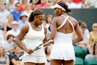 Serena Williams and Venus Williams at Wimbledon 2010 - Source: Getty